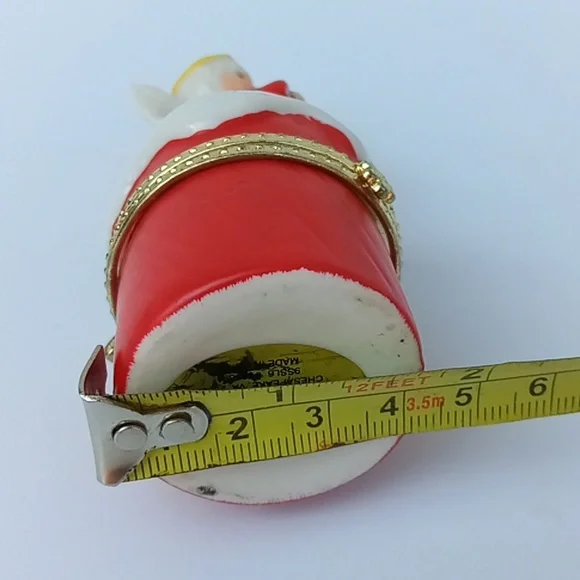 Vintage Ceramic Angel Trinket Box - Picture 15 of 16